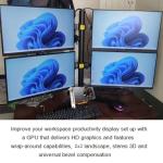 Xynsviu Radeon RX560 4G Graphics Card, with 4 HDMI 4 Monitor Graphics Card,Computer PC GPU GDDR5 128 Bit DirectX 12 PCI Express X16 3.0, 4 Port Video Cards (AMD RX560 4G 4HDMI)