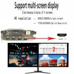 Xynsviu Radeon RX560 4G Graphics Card, with 4 HDMI 4 Monitor Graphics Card,Computer PC GPU GDDR5 128 Bit DirectX 12 PCI Express X16 3.0, 4 Port Video Cards (AMD RX560 4G 4HDMI)