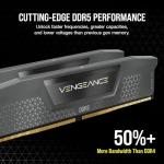CORSAIR Vengeance DDR5 16GB (2x8GB) DDR5 5200MHz CL40 AMD Expo Intel XMP iCUE Compatible Computer Memory – Gray (CMK16GX5M2B5200Z40)