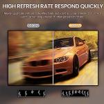 CRUA 27" Curved White Monitor, Full HD(1920x1080P) VA Panel 1800R 100HZ 120% sRGB Professional Computer Monitors, 3Sides Frameless, Flicker-Less,Blue Light Filter, for Office & Gaming (VGA, HDMI)