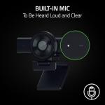 Razer Kiyo V2 X Streaming Webcam: 1440p 60 FPS - Auto Focus - Built-in Microphone - Wide Angle Lense - Integrated Privacy Shutter - Works with OBS, Xsplit, Streamlabs, Discord, Zoom, Teams - Black