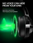 ZIUMIER Z66 Gaming Headset, Wired, Over-Ear, Noise Cancelling Mic, RGB Light, Stereo Surround Sound, Compatible with PS4, PS5, Xbox One, Laptop (Green)