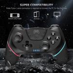 ASTARRY Switch Controller Wireless Switch Pro Controller Compatible with Switch/Switch 2/Lite/OLED Programmable Remote Gamepad Joystick with Wake-up and Turbo（Upgraded Version）