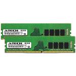 A-Tech 16GB (2x8GB) DDR4 2666 MHz UDIMM PC4-21300 (PC4-2666V) CL19 DIMM Non-ECC Desktop RAM Memory Modules