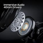 HyperX Cloud Stinger Core – Wireless Lightweight Gaming Headset, DTS Headphone:X spatial audio, Noise Cancelling Microphone, For PC, Black