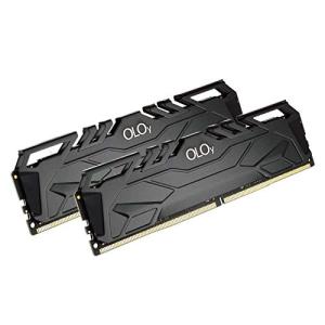OLOy DDR4 RAM 16GB (2x8GB) Black Owl 2666 MHz CL19 1.2V 288-Pin Desktop UDIMM (MD4U0826190BJ0DA)