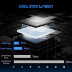 FLYDIGI Vader 5 Pro PC Controller, FORCEFLEX Joysticks, 3ms Ultra-Low Latency, FORCESWITCH Triggers, 8 Extra Buttons, Triggers & Grips Vibration, 1000mAh Battery, PC/NS/Android/TV