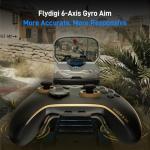 FLYDIGI Vader 5 Pro PC Controller, FORCEFLEX Joysticks, 3ms Ultra-Low Latency, FORCESWITCH Triggers, 8 Extra Buttons, Triggers & Grips Vibration, 1000mAh Battery, PC/NS/Android/TV