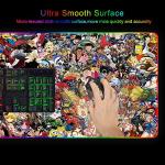 RGB Mouse Pad, Imegny Large Extended Soft Led Mouse Mat with Different Lighting Modes, 900 x 400mm / 35.4 * 15.7Inch (90x40 rgdajihe003)