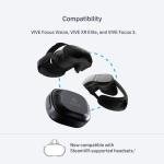 HTC Vive Ultimate Tracker 3 Pack + Dongle - VR Full Body Tracking - Compatible with SteamVR, Vive XR Elite, Meta Quest Virtual Reality Headsets