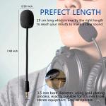 AKKE Replacement Mic 3.5mm Detachable Gaming Microphone Boom Compatible with PDP Afterglow AG6 Ear Force Xbox One Stealth 400 420x 450 500p 520 Recon 50x 50p 50 60p