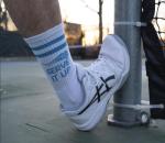 SOCKTOWN Performance Pickleball Crew Socks Mens 3 Pack Great Gift One Size - Perfect Pickleball Gift