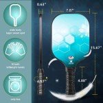 USAPA Approved Pickleball Paddle Set with Bag