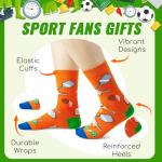 Zmart Pickleball Gifts for Women Men - Gifts for Sports Lovers, Pickleball Socks for Men Women, Stocking Stuffers