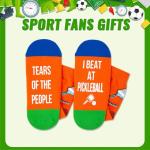 Zmart Pickleball Gifts for Women Men - Gifts for Sports Lovers, Pickleball Socks for Men Women, Stocking Stuffers