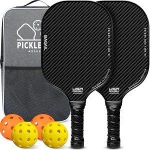 BAGAIL Shock Absorbent Pickleball Paddle Set