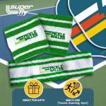 Super Fly Goods Sweatbands Pickleball Golf Tennis 1 Headband 2 Sweat Bands in Set Great Gift or for Your Sports or Team (Pickleball Head & Wristband Set)
