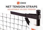 Onix Pickleball 2-in-1 Regulation-Size Portable Net and Practice Net Set Includes Carrying Case with Wheels,White