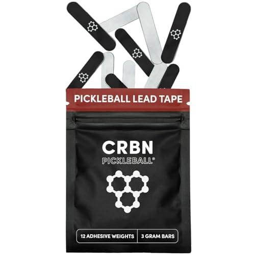 CRBN Pickleball - Lead Tape - Extra Strength 3M Adhesive - 3g Lead Tape for Pickleball Paddles - Customize Paddle Weight to Your Play Style