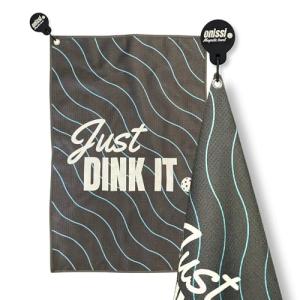 ONISSI Magnetic Pickleball Towel with Clip | Microfiber Sweat Towels for Men and Women | Trendy Accessories and Gifts for Pickleball Lovers
