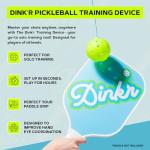 Dink’r Pickleball Trainer – Fun & Easy Way to Play Anytime, Anywhere | Practice at Home | Great Gift for Beginners, Families & Pickleball Fans | No Partner Needed, Under The Cost of One Court Rental