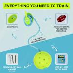 Dink’r Pickleball Trainer – Fun & Easy Way to Play Anytime, Anywhere | Practice at Home | Great Gift for Beginners, Families & Pickleball Fans | No Partner Needed, Under The Cost of One Court Rental