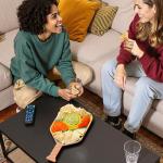 Pickleball Paddle Snack Tray - Cool Pickleballs Serving Tray for Snack - Paddle-Shaped Serving Tray with Compartments - Unique Divided Snack Trays for Pickleball Fans