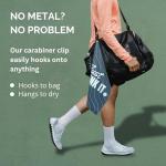 ONISSI Magnetic Pickleball Towel with Clip | Microfiber Sweat Towels for Men and Women | Trendy Accessories and Gifts for Pickleball Lovers