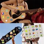 Pickleball Stickers - 50PCS Vinyl Waterproof Ball Game Stickers for Sports Lovers