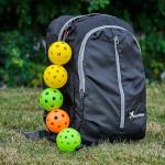 New valley warbler Pickleball Ball String Cable Chord, Accessories for Pickleball Storage, Suitable for Garage Wall or Bags, 5 Official Balls fit on one Cable, Set of 2