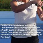 Tannius Pickleball Ball Retriever (1 Pack Black & 1 Pack Pink)