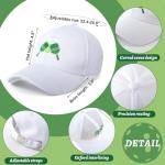 Panitay 4 Pack Funny Dink Ball Lover Gifts Dink Ball Hats Sports Wrist Head Sweatbands and Novelty Socks for Men Women(Green)