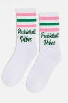 SOCKTOWN Performance Pickleball Crew Socks Womens Great Gift One Size - Perfect Pickleball Gift