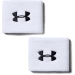 Under Armour Men's 3-inch Performance Wristband 2-Pack , White (100)/Black, One Size Fits All