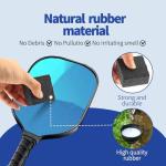 WALACT 2PCS Pickleball Paddle Eraser, Carbon Cleaner, Quick & Effective Pickleball Accessories to Remove Ball Residue, Dirt and Scratches