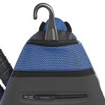 Athletico Sling Bag - Crossbody Backpack for Pickleball, Tennis, Racketball, and Travel for Men and Women (Blue)