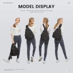 Sucipi Pickleball Bag for Women, Pickleballs Backpack with Fence Hook Reversible Quilted Crossbody Sling Bags Tennis Bags Backpack Pickle Ball Paddle Bag-Holds Paddles, Pickleballs Accessories