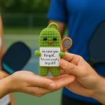 YACO STORE Pickleball Gifts, Funny Pickle Doll for Men Women