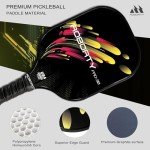 Pickleball Paddle Set with 4 Paddles & Balls