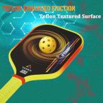 VAHKN Pickleball Paddles - T700 Carbon Fiber Pickleball Paddle - Lightweight & Durable,16mm Polymer Core-High Spin Surface for Power,Precision & Control - for All Skill Levels
