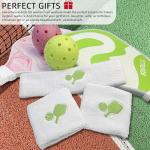 KOFULL Pickleball Sweatbands, Headband & Wristbands Set, Pickleball Accessories for Women, Pickleball Gifts for Men Sports Enthusiasts, Teens to Adults, Unisex