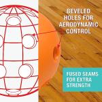 FILA Accessories Indoor Pickleball Balls - Official Indoor Pickleballs, Regulation Size with 26 Holes (Orange), Pack of 4