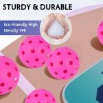 AILANFEI ALANFEI 12-Pack Premium Pickleball Balls -Compliant USAP Approved, 40 Holes Outdoor/Indoor Pickle Balls， Perfectly Balanced, High Bounce True Flight, Pickle Ball for Tournament Play