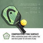 HEAD Extreme Elite Pickleball Paddle - Fiberglass Surface with Honeycomb Polymer Core & Comfort Grip