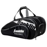Franklin Sports Pickleball Paddle Bag - Paddle Protector and Travel Case - Official Bag of the Pickleball US Open - Black/White
