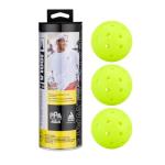 JOOLA HC-40 Hardcourt Pickleball Balls with Storage Tube - USAP Approved Balls for Tournament Play - 3 Pack or 12 Pack Option - Durable Pickleballs for Indoor Play & Outdoor Courts