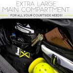 Franklin Sports Pickleball Paddle Bag - Paddle Protector and Travel Case - Official Bag of the Pickleball US Open - Black/White