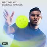 JOOLA HC-40 Hardcourt Pickleball Balls with Storage Tube - USAP Approved Balls for Tournament Play - 3 Pack or 12 Pack Option - Durable Pickleballs for Indoor Play & Outdoor Courts