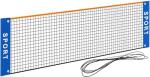 Eastgoing 10 ft Mini Portable Soccer Tennis Net | Pickleball Net for Driveway Backyard. Easy Assemble Beach Tennis Net -（Only Net）