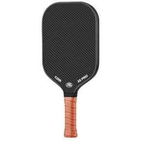 CZRR Pickleball Paddle, USA Pickleball Approved, 3K Raw Carbon Fiber Surface (CFS) High Grit & Spin, with 16MM Polypropylene Honeycomb Core, Ideal for Novice and Professional Players